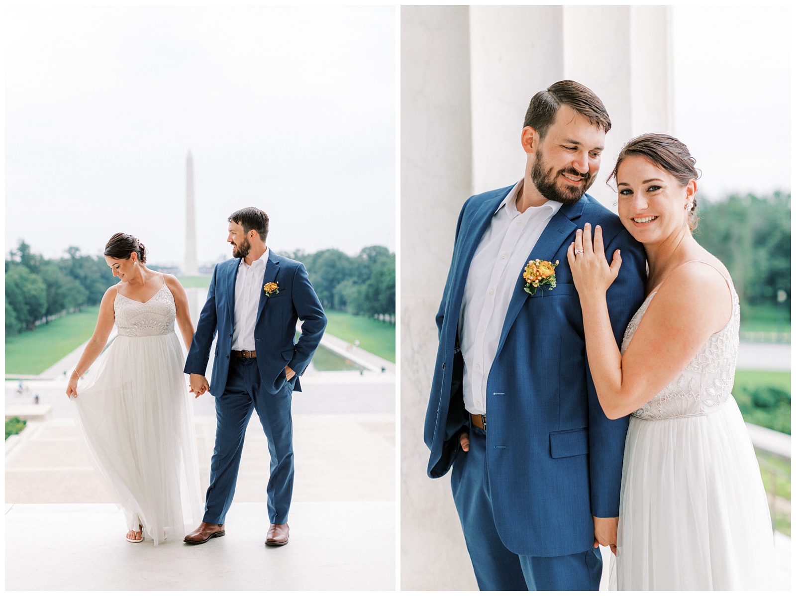 DC War Memorial-National Mall-Lincoln Memorial-DC Wedding Photographer-Neva Sullivan Photography_0025.jpg