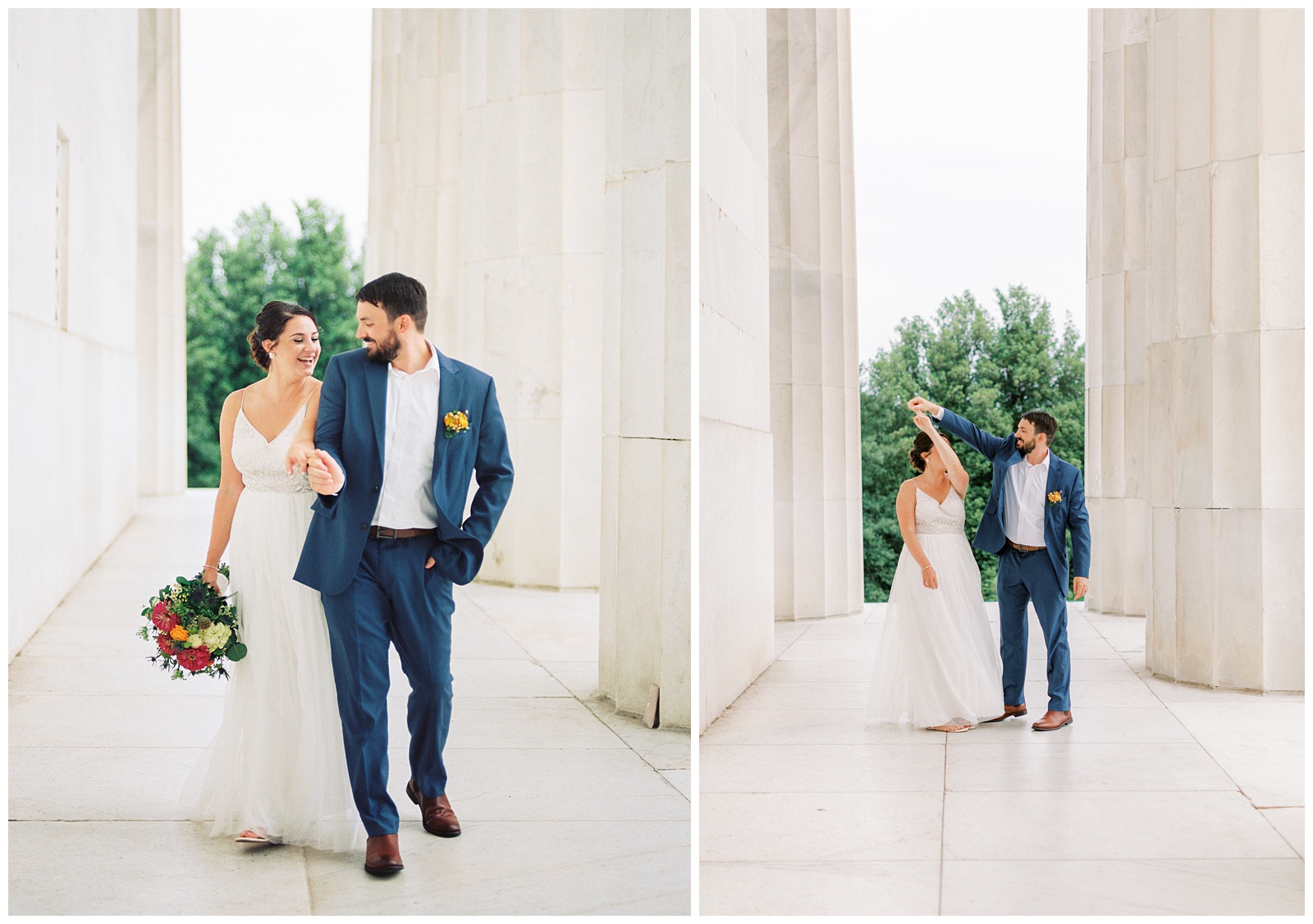 DC War Memorial-National Mall-Lincoln Memorial-DC Wedding Photographer-Neva Sullivan Photography_0030.jpg