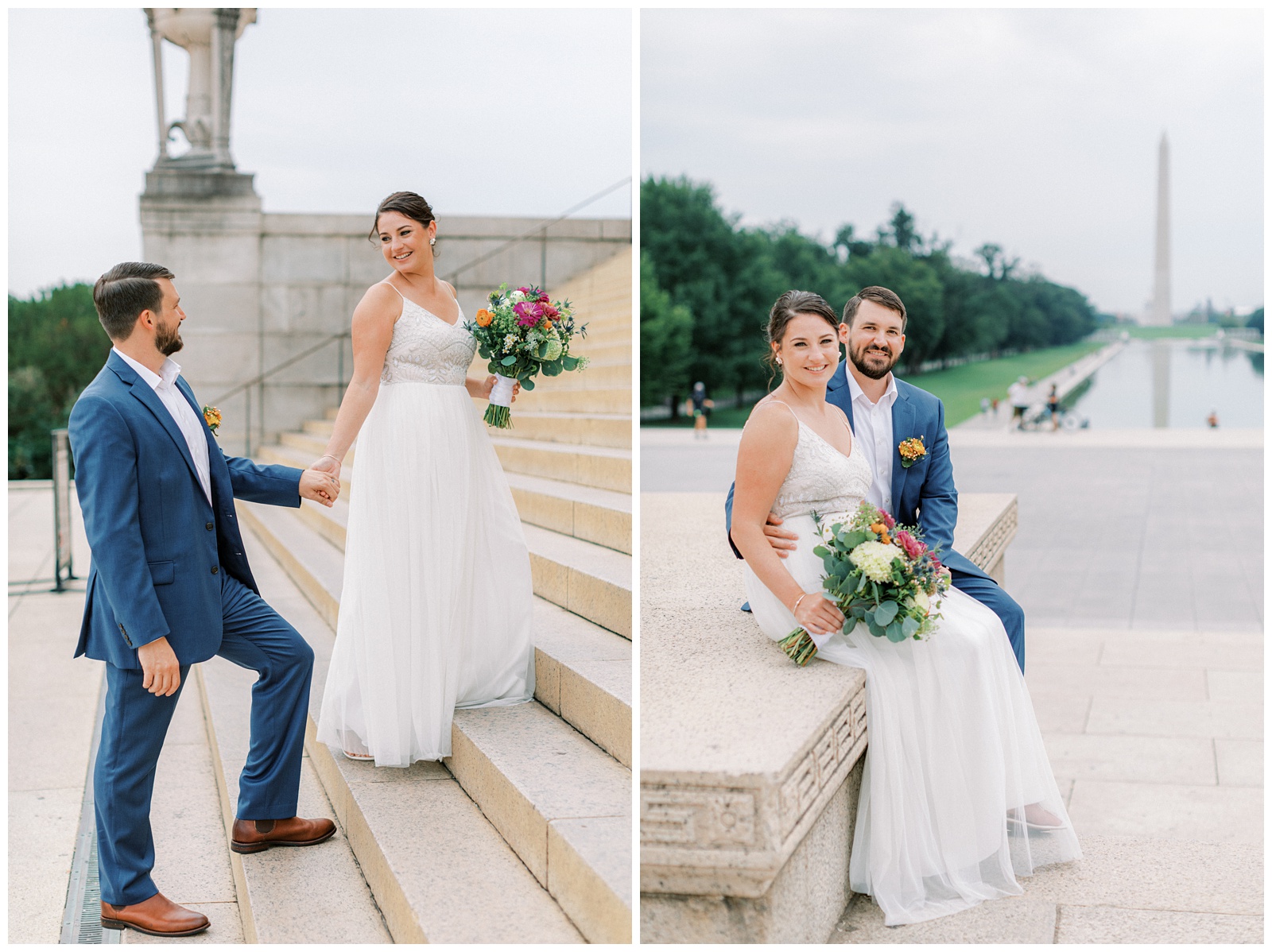 DC War Memorial-National Mall-Lincoln Memorial-DC Wedding Photographer-Neva Sullivan Photography_0032.jpg